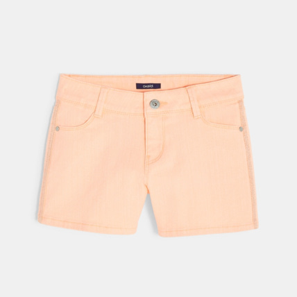 Avis Short en toile rose fille OKAIDI 1