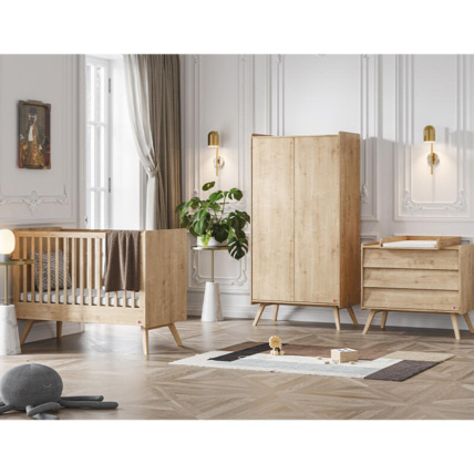 Avis Chambre Trio Vintage Lit bébé + Commode + Armoire VOX 6