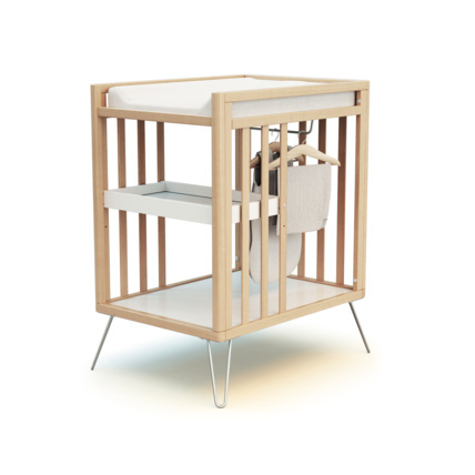 Avis Table à langer 2 étagères en bois ONLY Jurababy 1