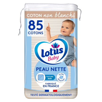 Avis Carrés coton Peau Nette LOTUS BABY 2