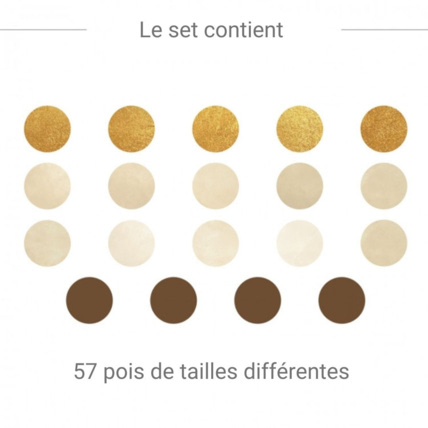 Avis Stickers points dorés Mon Lit Cabane 4