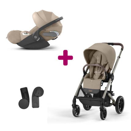 Avis Poussette duo Balios et Siège + adaptateurs + Cloud T i-size Plus Cozy CYBEX 1