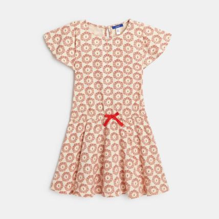 Avis Robe fluide imprimée blanche fille OKAIDI 1
