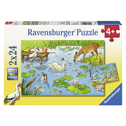 Avis Puzzle - Animaux sur et sous l'eau - 2x24 pièces RAVENSBURGER 1