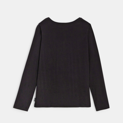Avis T-shirt à motif irisé Cœur noir fille OKAIDI 3