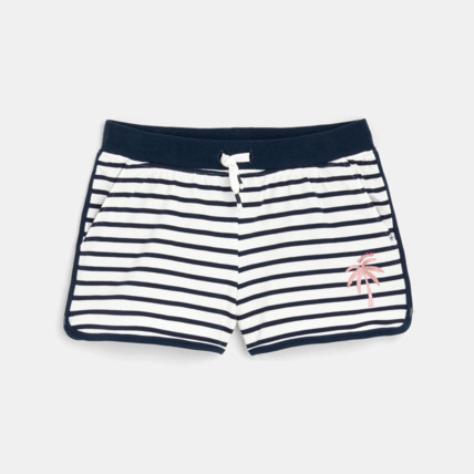 Avis Short en jersey bleu fille OKAIDI 1