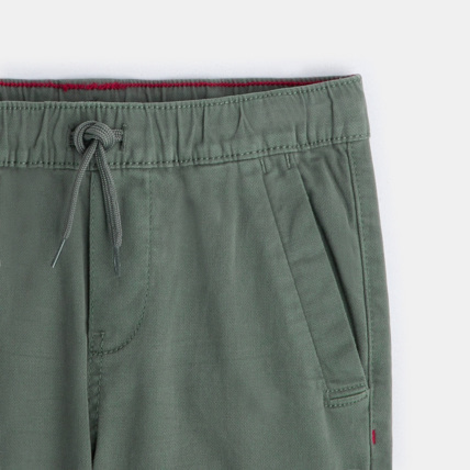 Avis Pantalon cargo en toile vert garçon OKAIDI 3