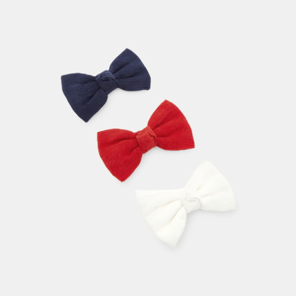 Avis Pinces à noeud papillon (lot de 3) bleu fille OKAIDI 1