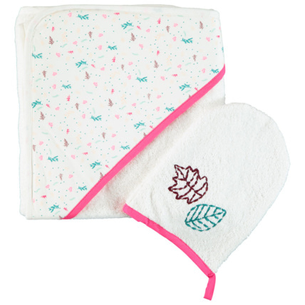 Avis Cape de bain et gant de toilette Poetic nature Prémaman 2