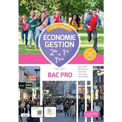Avis Économie - Gestion 2de 1re Term Bac Pro tome unique - Livre élève Ed. 2023 Hachette Éducation 1