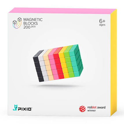 Avis 200 cubes magnétiques colorés Pixio 1