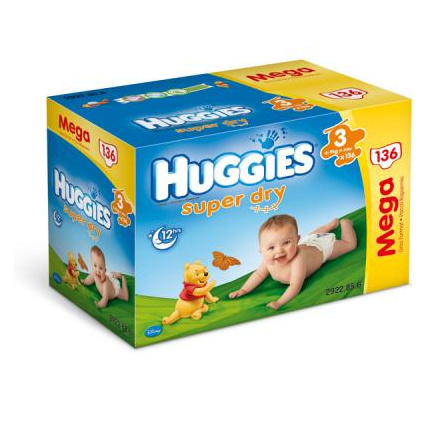 Avis HUGGIES Super-Dry T3 4-9 kg HUGGIES 1