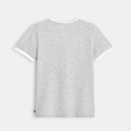 Avis T-shirt col rond à sequins magiques gris garçon OKAIDI 3