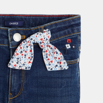 Avis Jean flare stretch bleu fille OKAIDI 4