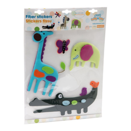 Avis Stickers tissu - Jungle Pop BabyToLove 1
