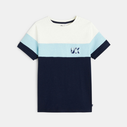 Avis T-shirt manches courtes OK96 bleu garçon OKAIDI 1