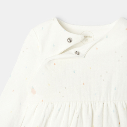 Avis Robe à manches longues en coton bio ABSORBA 2