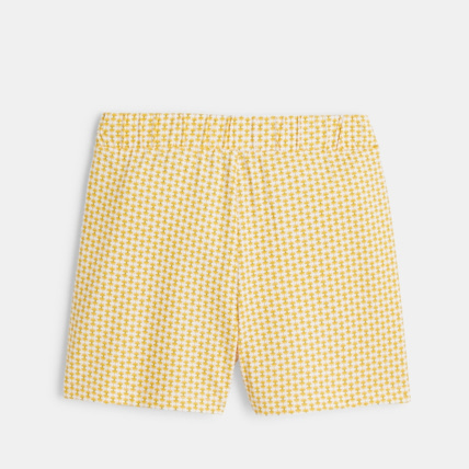 Avis Jupe-short en jersey imprimé jaune fille OKAIDI 4