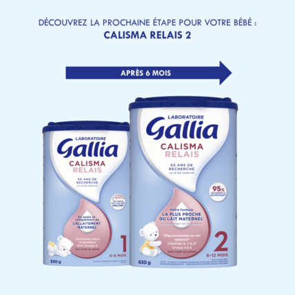Avis Calisma relais 1er âge Laboratoire Gallia 2