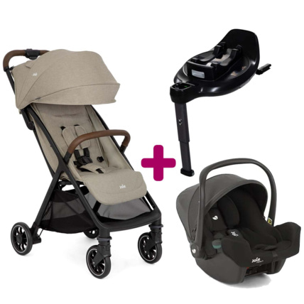 Avis Poussette duo pact Pro + siège auto i-snug 2 + base Encore Joie 1
