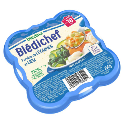 Avis BLEDICHEF Fondue de légumes et lieu  Blédina 2