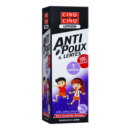 Avis Lotion baume anti-poux & lentes Cinq Sur Cinq Chauvin Bausch & Lomb 1