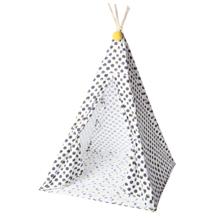Avis Tipi en coton et bois imprimé graphique Modern Pop Prémaman 1