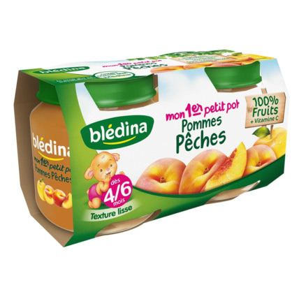 Avis Mon 1er Petit Pot Pommes Pêches 2x130g Blédina 1