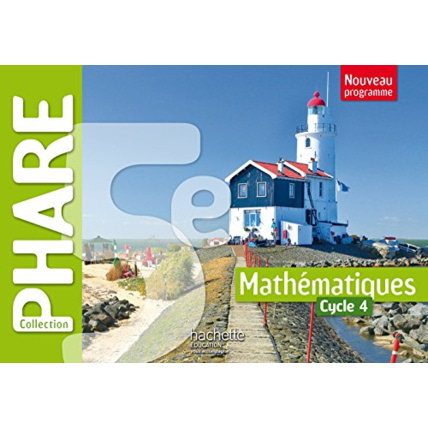 Avis Phare mathématiques cycle 4 / 5e - Livre élève - Nouveau programme 2016 Hachette Éducation 1