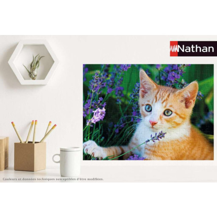 Avis Puzzle Chaton roux dans la lavande - de 7 ans RAVENSBURGER 7