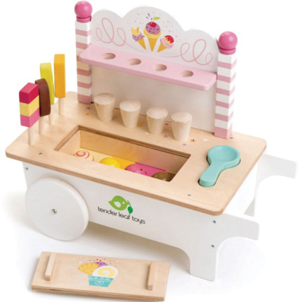 Avis Chariot crème glacée en bois Tender Leaf 1