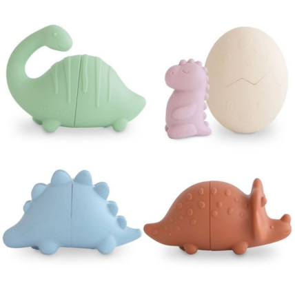 Avis Lot de 4 jouets de bain Dino MUSHIE 1