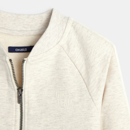 Avis Sweat zippé beige fille OKAIDI 3