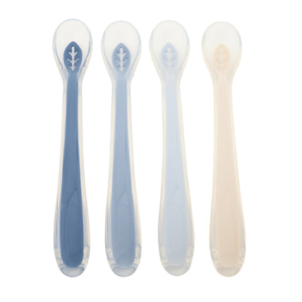 Avis Lot de 4 cuillères en silicone Yummix Prémaman 1