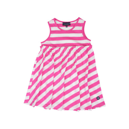 Avis Robe rayée Kids - coton léger - Fucsia/Milk ARMOR-LUX 2