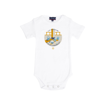 Avis Body "au pied du mat" Baby - coton léger ARMOR-LUX 1