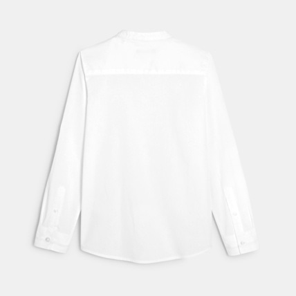 Avis Chemise col mao blanche garçon OKAIDI 4