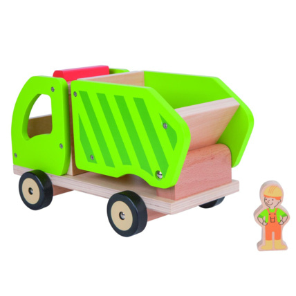 Avis Jouet bois Camion poubelle en bois CARREFOUR WOODEN 1