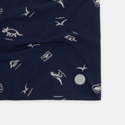 Avis Snood en jersey imprimé bleu garçon OKAIDI 2