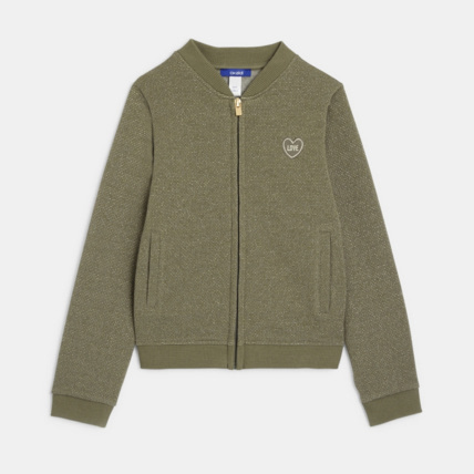 Avis Teddy zippé irisé vert fille OKAIDI 2