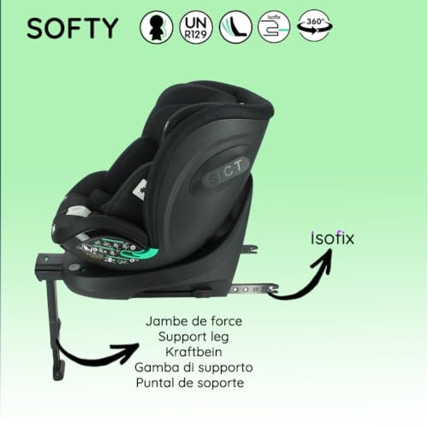 Avis Siège auto SOFTY pivotant 360° I-Size Nania 6