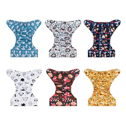 Avis Lot de 6 couches lavables ALVABABY 10