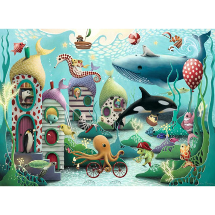 Avis Puzzle Merveilles sous-marines / Demelsa Haughton - de 6 ans RAVENSBURGER 2