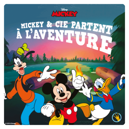 Avis Livre audio Mickey & Cie partent à l'aventure lunii 1