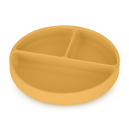 Avis Assiette Ronde à Ventouse en 3 Divisées en Silicone TAKE&MATCH 6m+ Petite&Mars 3