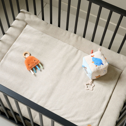 Avis Cube d'activité bébé en peluche Océan Petite Amélie 3