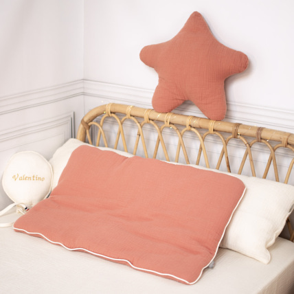 Avis Housse en gaze de coton pour traversin plat, Jeanne Sevira Kids 8
