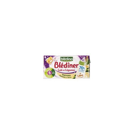 Avis BLEDINER poireaux pommes de terre 2x250 ml dès 6 mois (sans gluten) Blédina 1