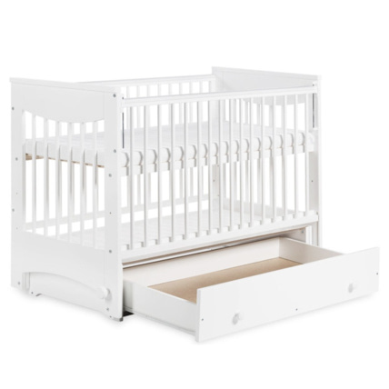 Avis Lit bébé à bascule avec sommier réglable +  tiroir de rangement LUNA KLUPS 3