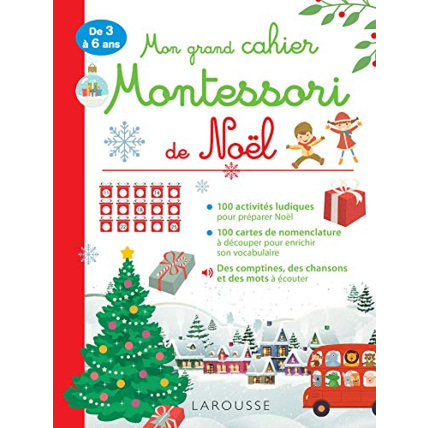 Avis Mon grand cahier Montessori de Noel LAROUSSE 1